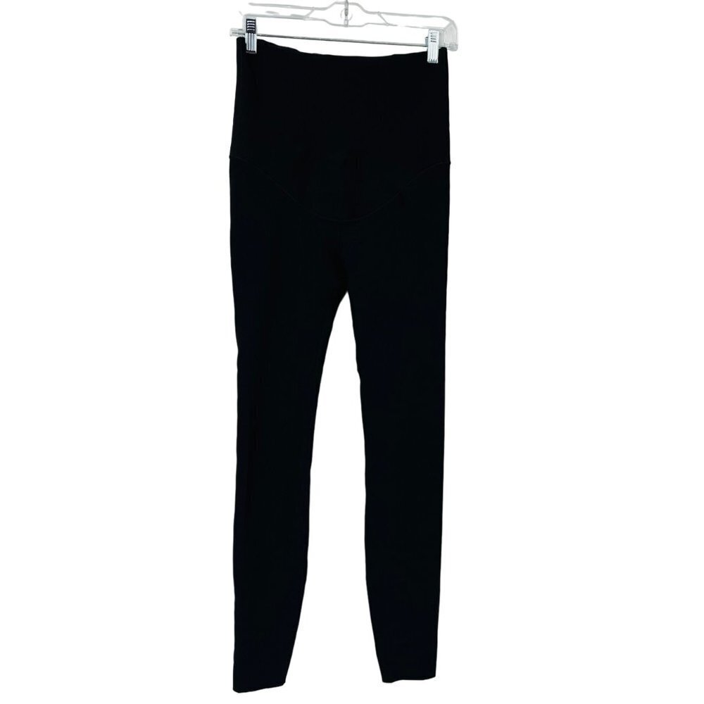 The Glowe Maternity Legging 28 Women's XS Black Support Comfort